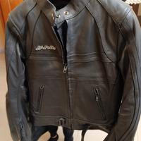 giubbotto pelle  moto