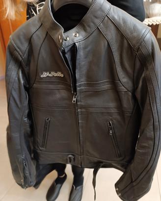 giubbotto pelle  moto