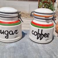 Porta zucchero e caffè 