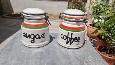 Porta zucchero e caffè 