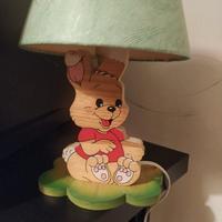 lampada bimbi in legno