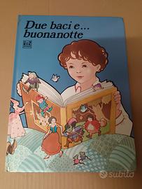 libro due baci e... buonanotte vintage 1982 