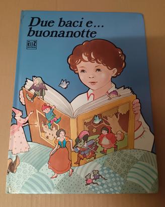 libro due baci e... buonanotte vintage 1982 