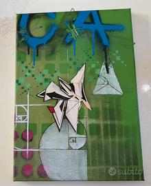 Tela Urban Art fluorescente