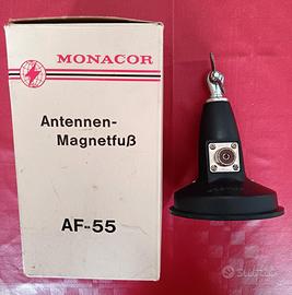 Base magnetica per antenna - Marca Monacor AF-55