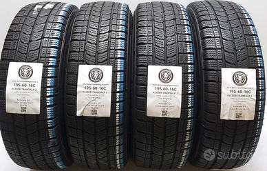 4 GOMME 195 60 16C KLEBER A57722