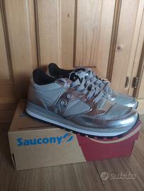 Saukony jazz triple argento