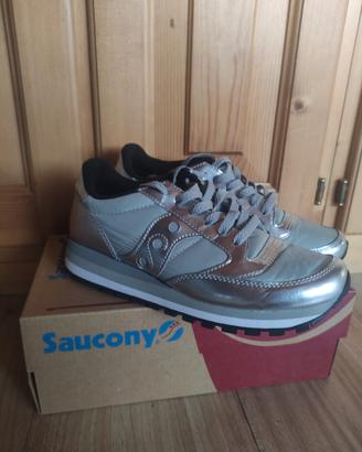 Saukony jazz triple argento
