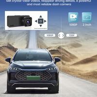 Dash Cam Auto Fronte Retro 1080P + Videocamera pos