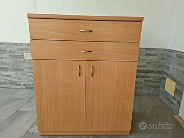 Mobile 2 ante con 2 cassetti