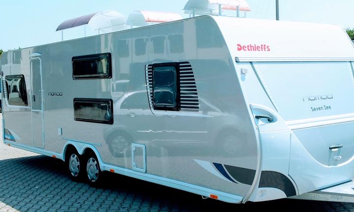 Roulotte dethleffs 730 sk nomad