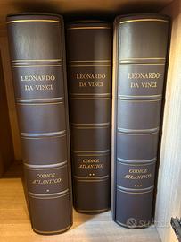 Leonardo da Vinci Codici 6 Volumi Pelle Ed. lim n