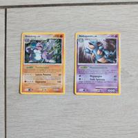 Carte Pokèmon tcg Nidoking Nidoqueen Platino