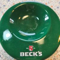 svuota tasche becks in ceramica 