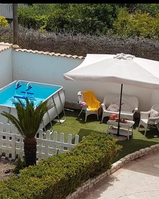Piscina Fuoriterra 287 cm x 201 cm x 100 cm 