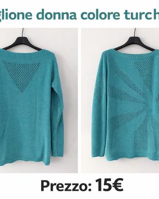 Maglia in cotone donna