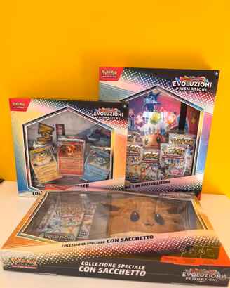 Lotto Sealed Pokemon Evoluzioni Prismatiche