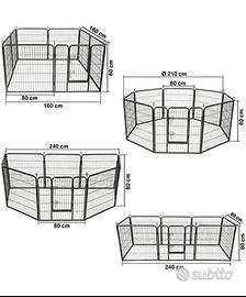 Recinzione, box per animali cani e gatti