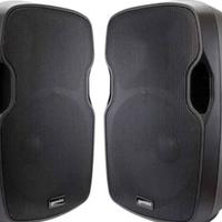 COPPIA CASSE ATTIVE 2000W GEMINI 