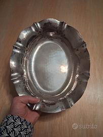 Vassoio centrotavola placcato argento, vintage