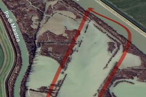 Terreno golenale Delta del Po