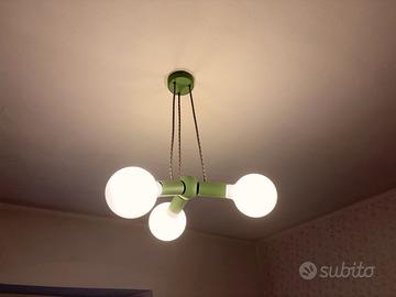 Lampadario a sospensione + Lampadine incluse