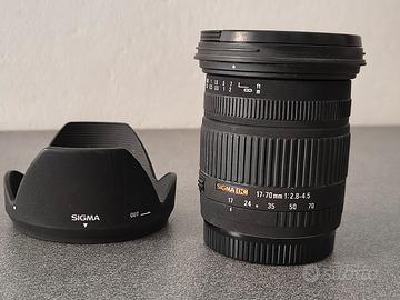Zoom Sigma DC per Canon EF-S 17-70mm f/2.8-4.5