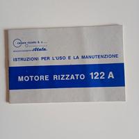 manuale d'uso motore rizzato