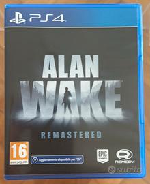 Alan Wake Remastered PS4