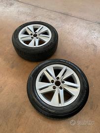 2 Cerchi e gomme volkswagen golf 8 16 pollici