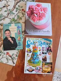 set libri pasticceria cake design 