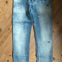 Jeans in denim Diesel “Sleenker”