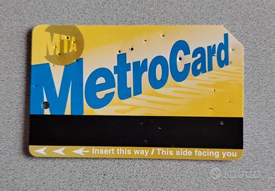 metro card  New York anno 2018