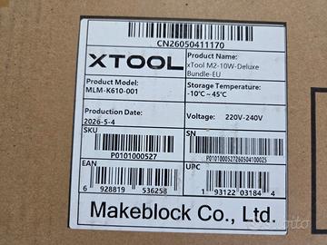 Incisore laser X tool m2   deluxe  nuovo!