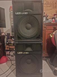 cassa lem lx150 attiva singola