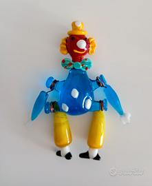 PAGLIACCIO IN VETRO DI MURANO 