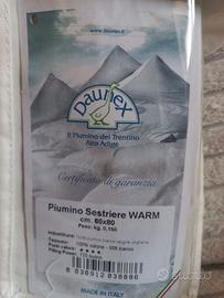 Piumino culla mai usato Daunex Sestriere warm