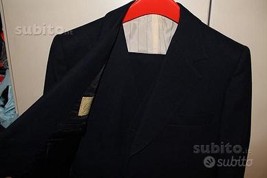 Abito UOMO LANA blu taglia 50