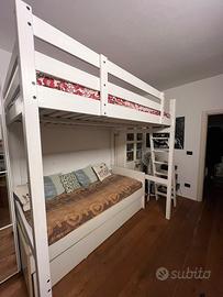 Letto a soppalco ikea