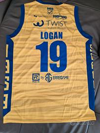 David logan jersey scafati match basket basketball