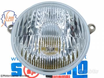 Faro Siem Vetro Vespa PX PE 125 150 200 completo p