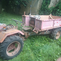 Rimorchio trazionato motoagricola Carraro