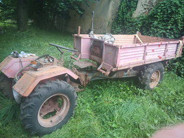 Rimorchio trazionato motoagricola Carraro