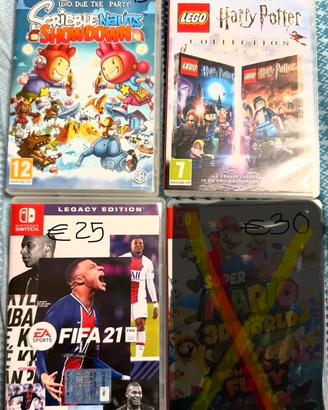 Nintendo Switch giochi