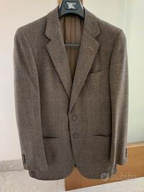 giacca pregiata uomo lana e mohair taglia 48