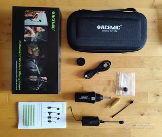 Microfono wireless  DT-5 per Flauto- Nuovo
