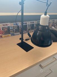 Portalampade e supporto per lampade terrari