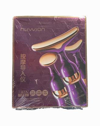 Massaggiatore Viso Collo Occhi 3 in 1