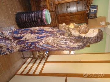 statue lignee antiche grandezza naturale