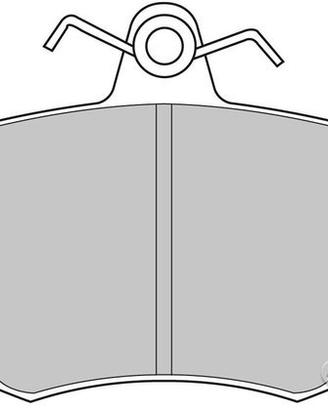 Pastiglie freno sportive FERODO PERFORMANCE 845